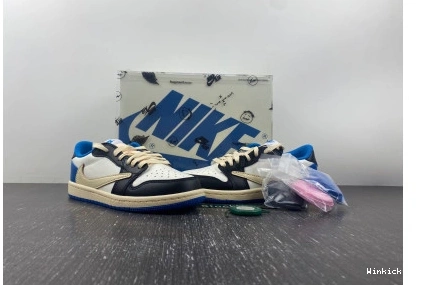 x Fragment Scott Air Jordan (KIDS)Travis x 1 Low OG 1130